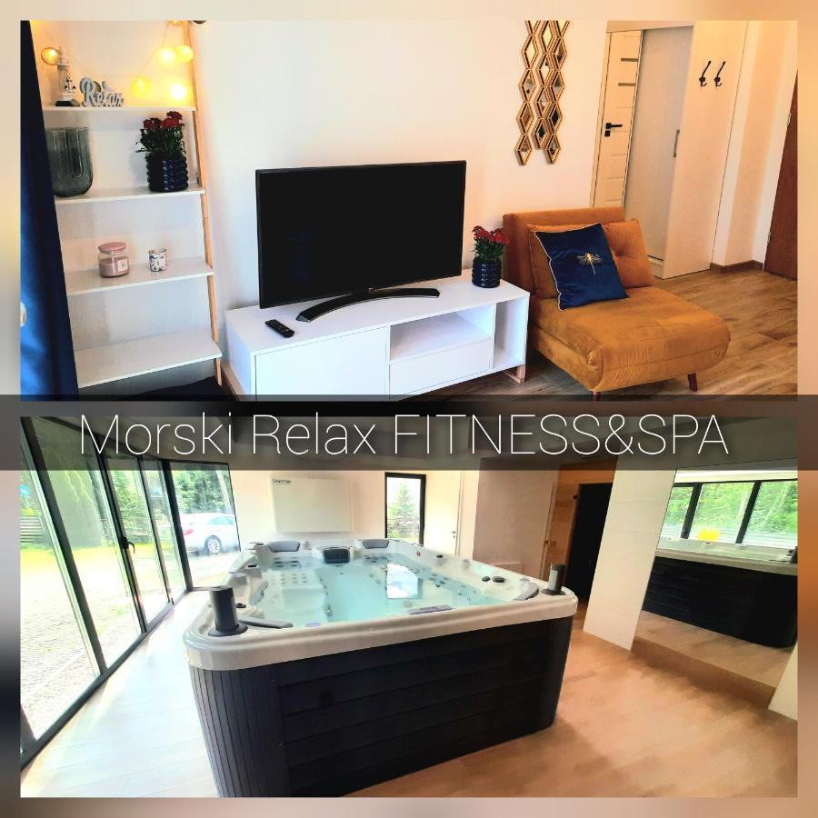 Morski Relax Fitness&Spa Apartment Miedzywodzie Bagian luar foto